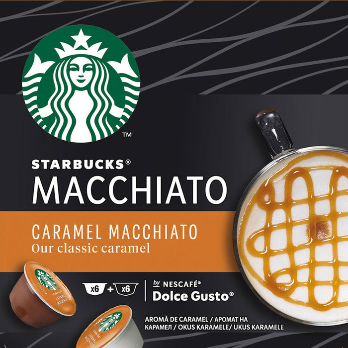 COFFEE STARBUCKS CARAMEL MACCHIATO 12PCS.