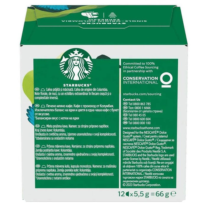 Coffee STARBUCKS ESPRESSO COLOMBIA CAPS