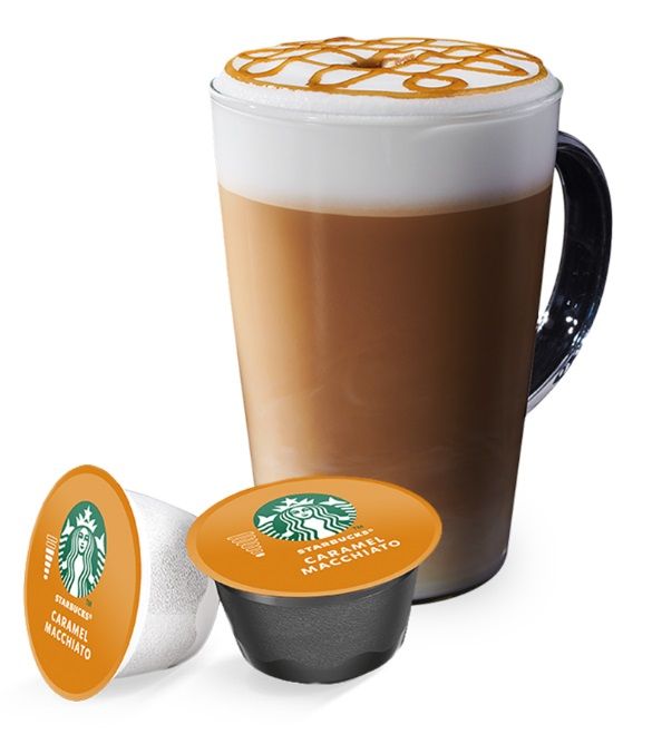 STARBUCKS CARAMEL MACCHIATO COFFEE CAPSULES
