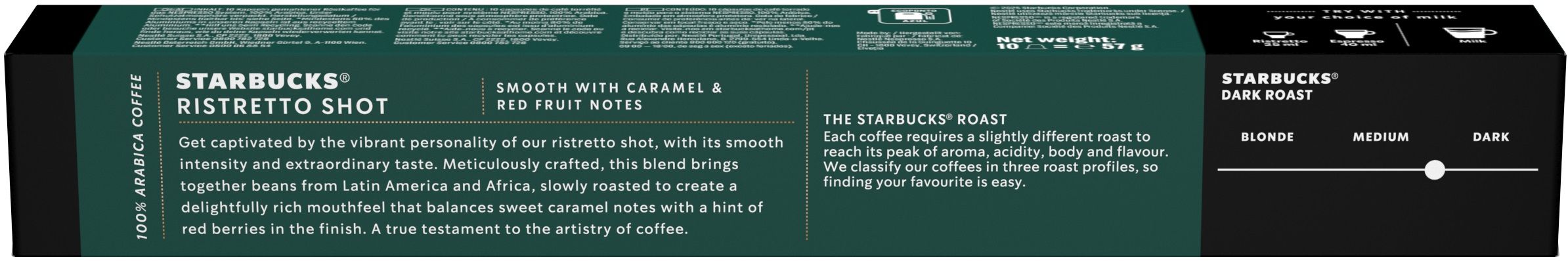 STARBUCKS RISTRETTO SHOT 10PCS