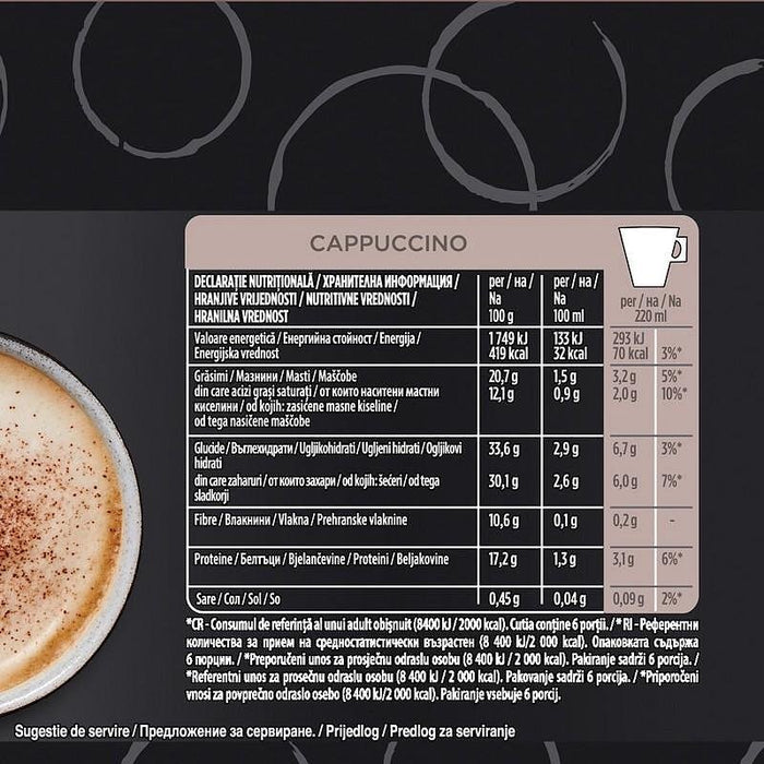 Coffee STARBUCKS WHITE CAPPUCCINO CAPS