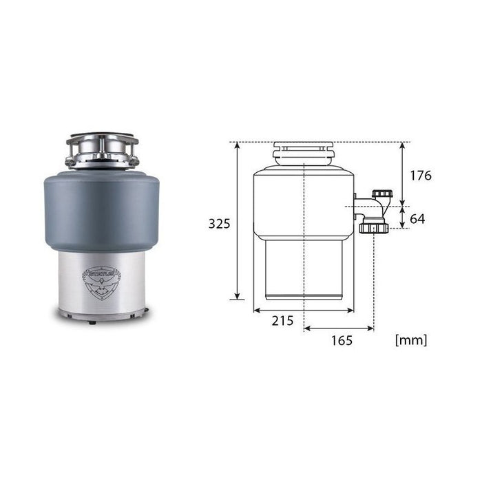 Built-in accessories Status PREMIUM 200 WASTE GRINDER