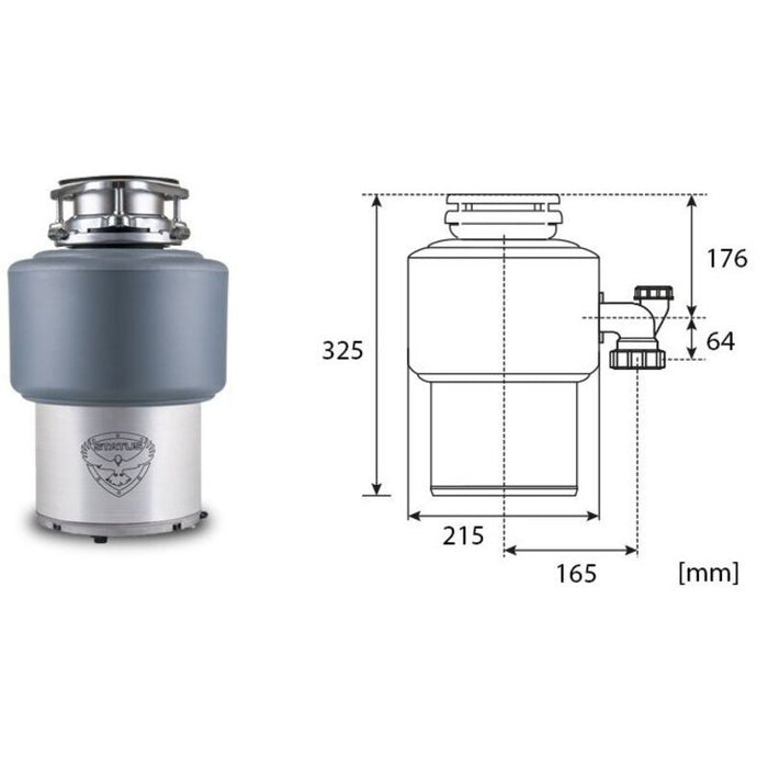 Built-in accessories Status PREMIUM 200 WASTE GRINDER