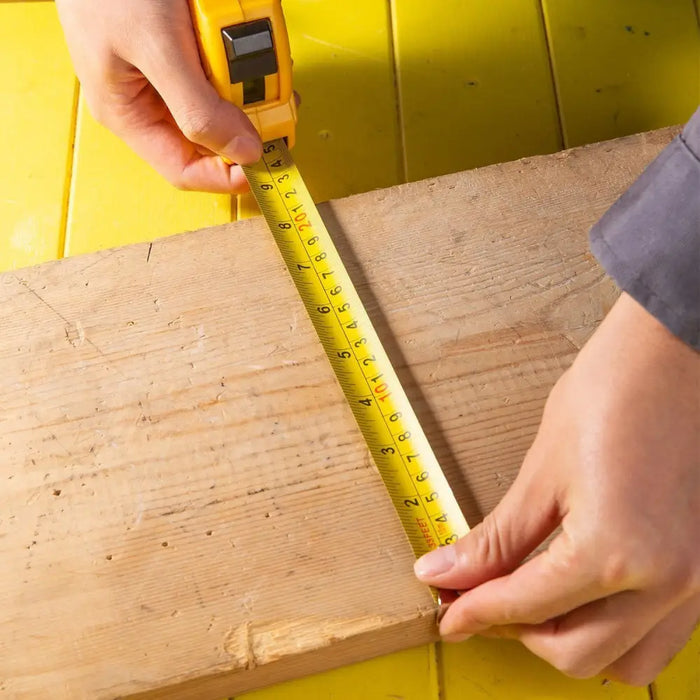 Steel Measuring Tape 10m/25mm Deli Tools EDL9010Y (yellow) - Measuring tools<<<Tools<<<InnproXML