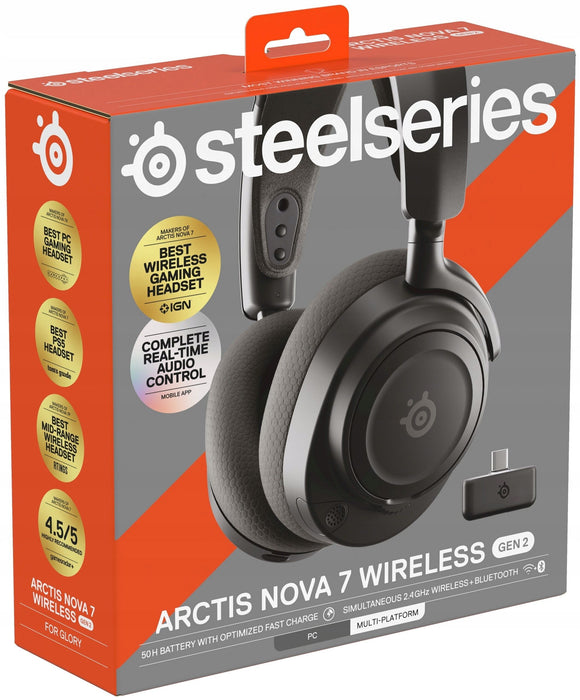Headphones SteelSeries 61730 Black