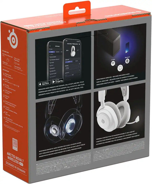 Headphones SteelSeries 61731 White