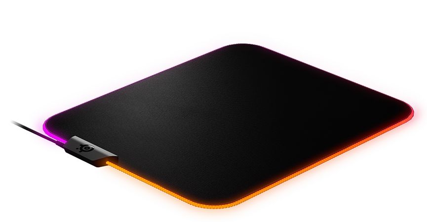 Gaming Mouse Mat SteelSeries QcK Prism Cloth RGB Black Gaming