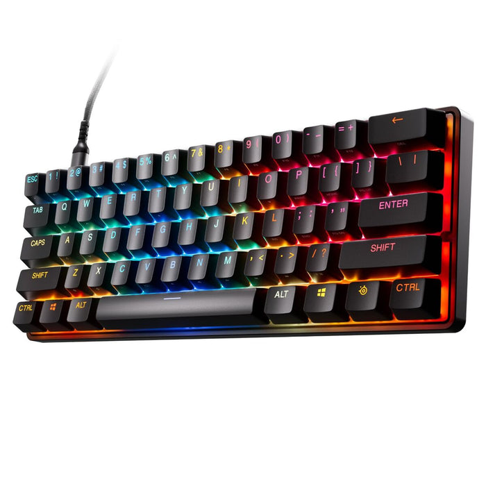 Keyboard SteelSeries 64913 Black Qwerty US