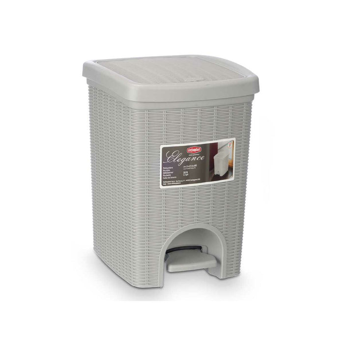 Rubbish bin Stefanplast Light grey Plastic 20 L (6 Units)