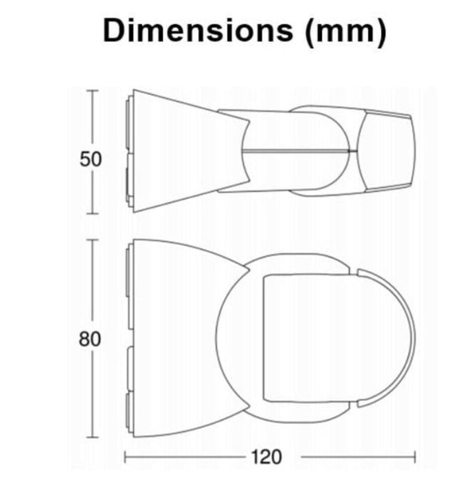MOTION SENSOR IP54 STEINEL IS1 WHITE