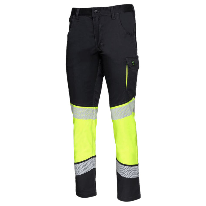WORK TROUSERS SIZE 48 STENSO PRIMO HV LIGHT STRETCH