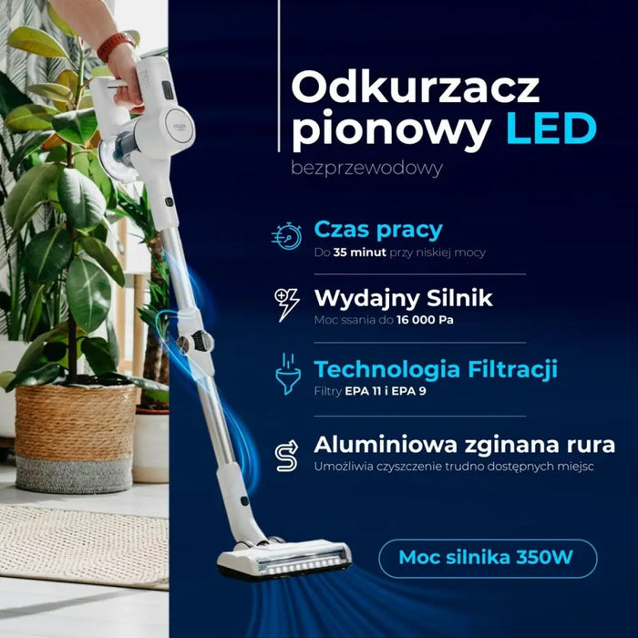 Stick Vacuum Cleaner Adler AD 7060 - Прахосмукачки и роботи<<<Почистване Прахосмукачки И Гладене<<<Дом