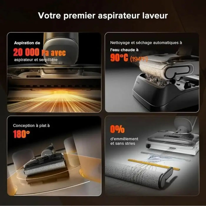 Stick Vacuum Cleaner Roborock ROBOROCK F25 RT - Почистване Прахосмукачки И Гладене<<<Дом