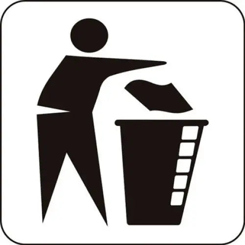 STICKER 12 X 12 CM PREVENTA ’SPOT FOR WASTE’ - Помощни средства<<<Работно облекло<<<Инструменти и