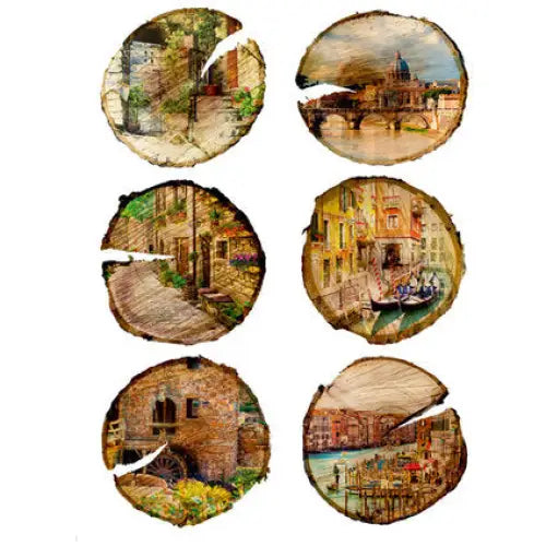 STICKER 65X85CM./1 PART CITIES - Стикери<<<Декорации<<<Мебели и интериор<<<Praktiker