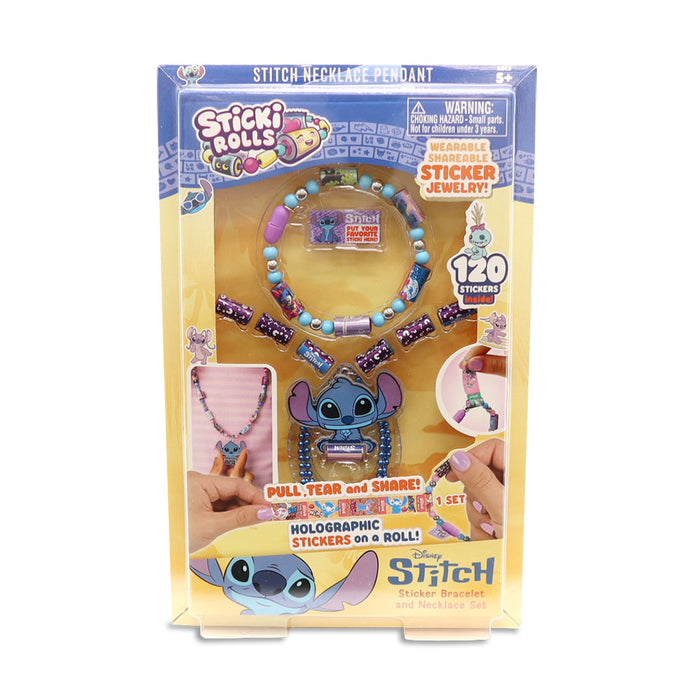 Комплект за бижута Sticki Rolls - Stitch, с висулка