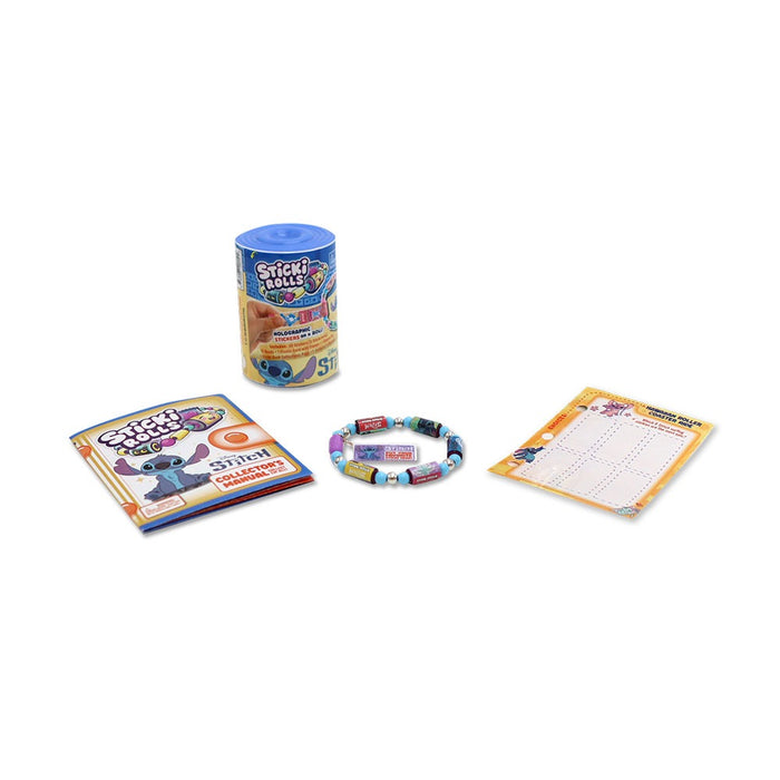 Гривна със стикери Sticki Rolls - Stitch, в капсула