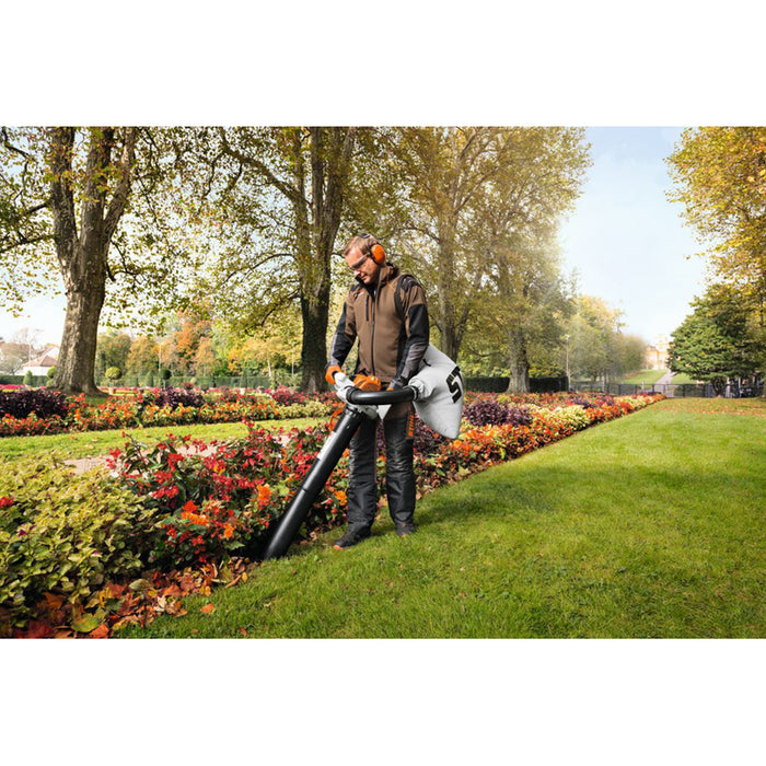 MOTOR LEAF COLLECTOR STIHL SH 86 27 cm3, MAXIMUM BLOWING SPEED 320 km/h