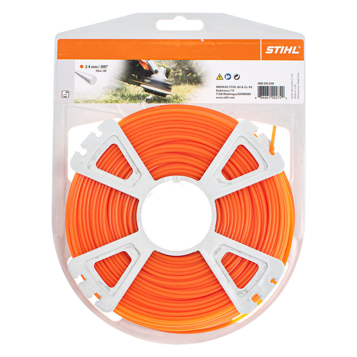 STIHL ROUND MOWING LINE 2.4 MM X 14 M