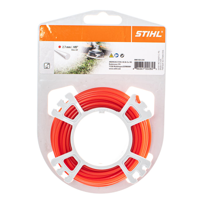 STIHL ROUND MOWING LINE 2.7 MM X 9 M