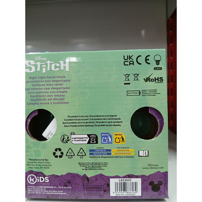 Alarm Clock Stitch Light Date