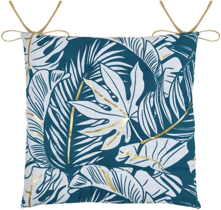 CHAIR CUSHION 38/38CM ALOHA BLUE