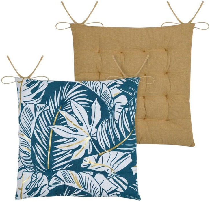 CHAIR CUSHION 38/38CM ALOHA BLUE