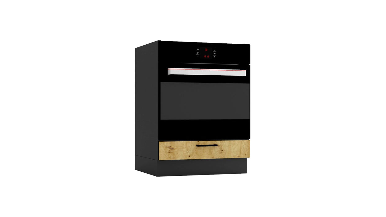 Cosmo Design ANIKA kitchen furniture set, artisan oak/graphite 2.0