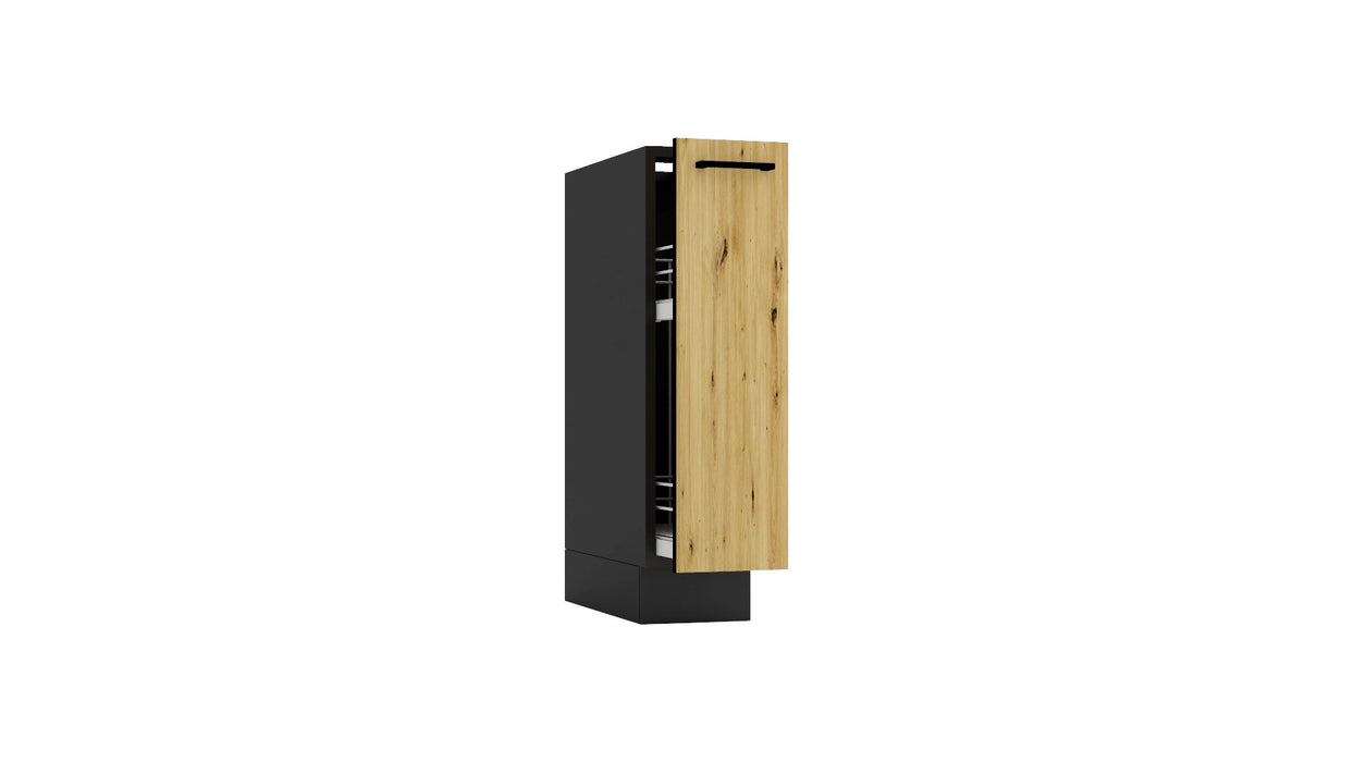 Cosmo Design ANIKA kitchen furniture set, artisan oak/graphite 2.0/2.6