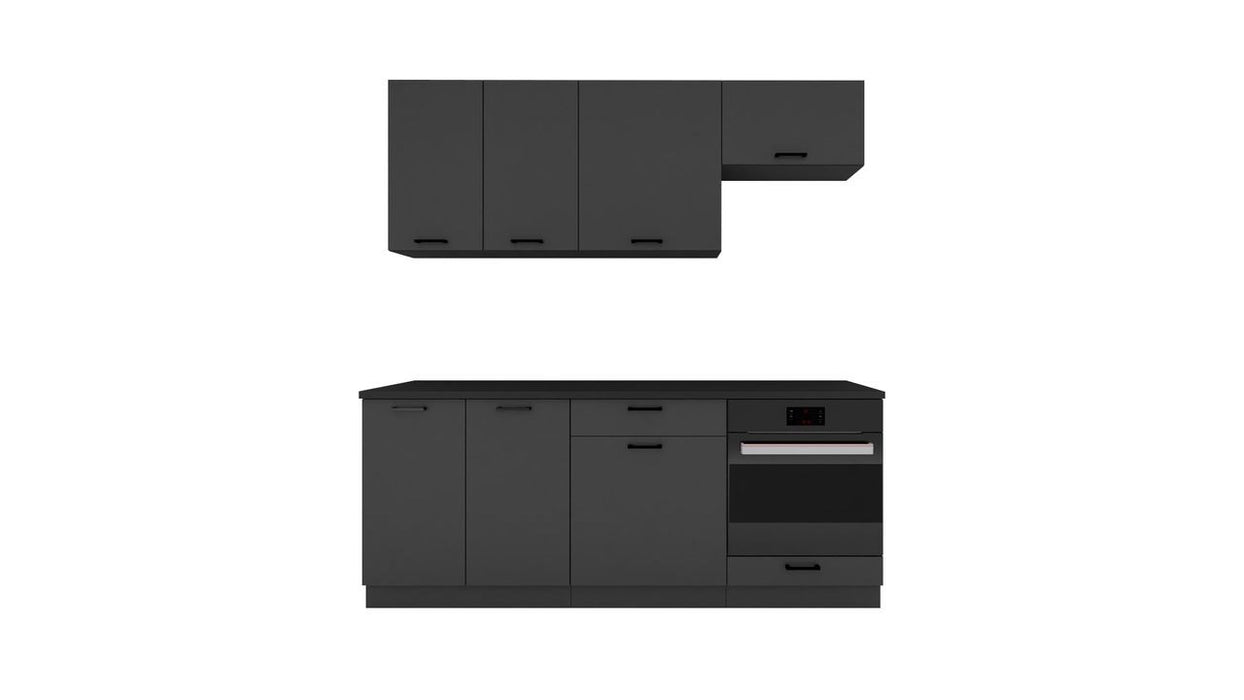 Cosmo Design ANIKA graphite/graphite 2.0 kitchen furniture set