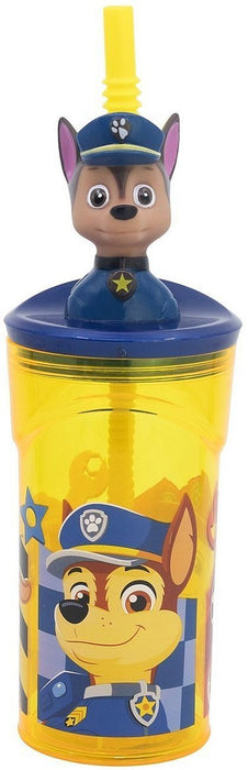 Cup with Straw The Paw Patrol Boy Rescue Pups 360 ml 3D