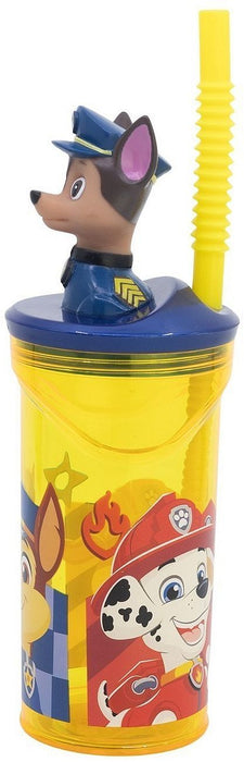 Cup with Straw The Paw Patrol Boy Rescue Pups 360 ml 3D