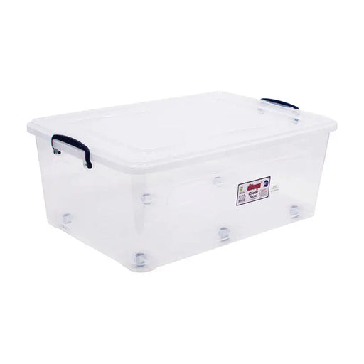 STORAGE BOX WITH WHEELS 80 L DUNYA - Каси за съхранение<<<Домашни потреби<<<Кухня<<<Praktiker