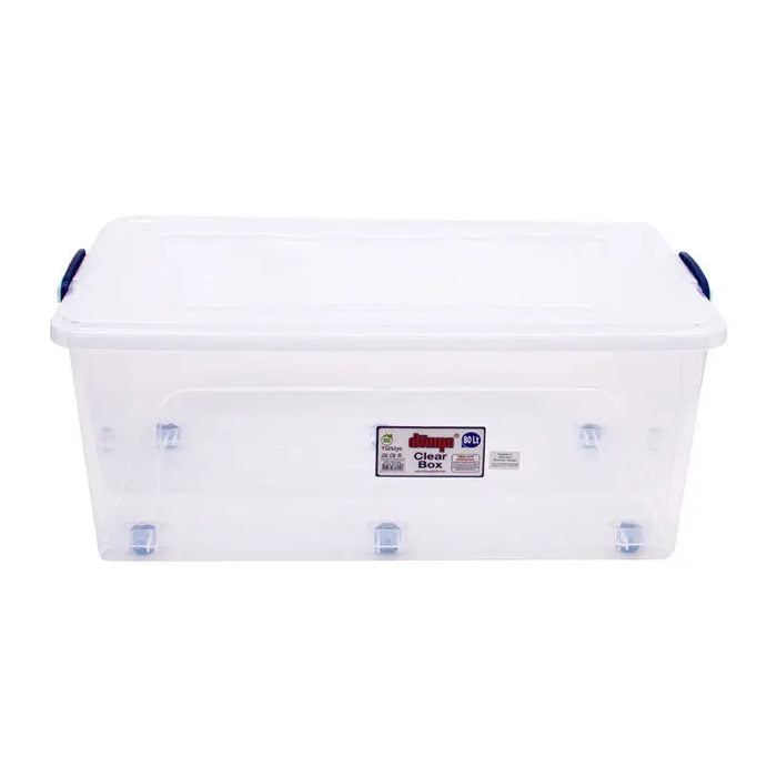 STORAGE BOX WITH WHEELS 80 L DUNYA - Каси за съхранение<<<Домашни потреби<<<Кухня<<<Praktiker