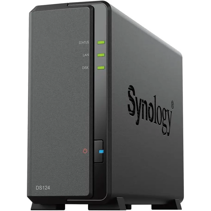 Storage NAS Synology DS124 1-disk Small&Home office - Сторидж у-ва и консумативи<<<ValiAPI&&&Компютър Мрежи и