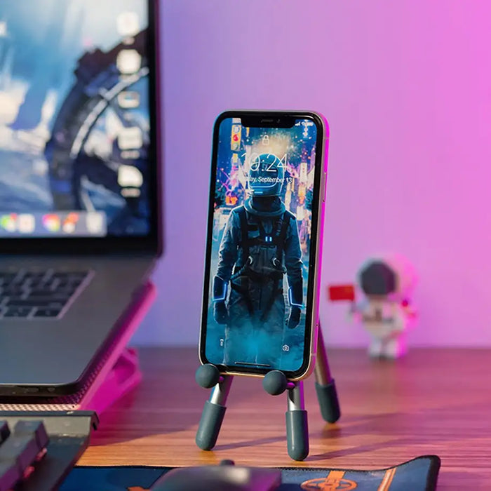 Stoyobe Tablet phone holder green (HF-One green) - Cell phone holders<<<HurtelXML