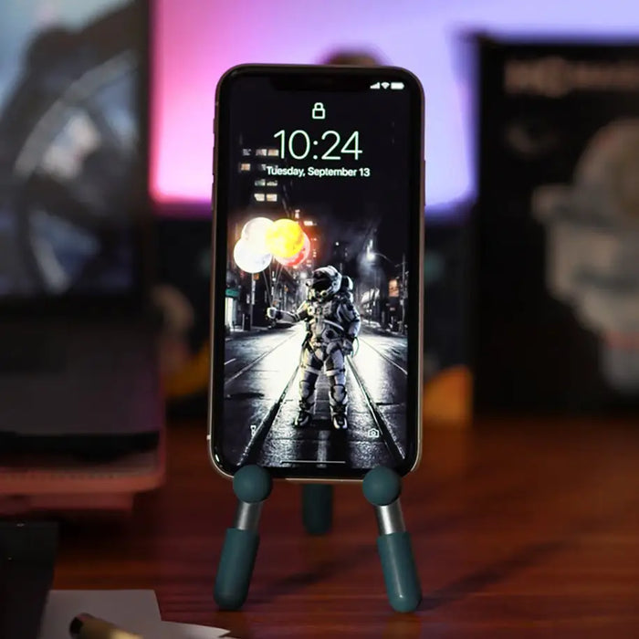 Stoyobe Tablet phone holder green (HF-One green) - Cell phone holders<<<HurtelXML