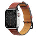 Strap Leather for Apple Watch 38 / 40 / 41 mm band bracelet - red - Smartwatch straps and cases<<<HurtelXML