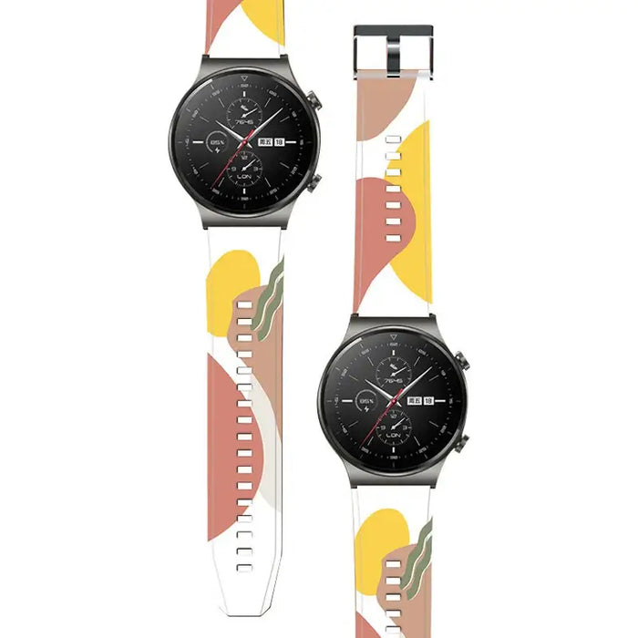 Strap Moro band for Huawei Watch GT2 Pro silicone strap watch bracelet pattern 8 - Smartwatch straps