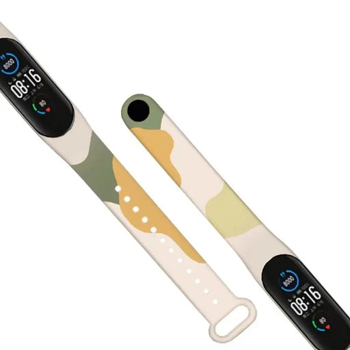 Strap Moro band for Xiaomi Mi Band 3 / 4 silicone strap watch bracelet pattern 10 - Smartwatch straps