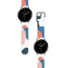 Strap Moro for Samsung Galaxy Watch 45 / 46 / 47 mm silicone bracelet watch band - pattern 10 - Smartwatch straps