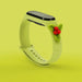Strap Xmas for Xiaomi Mi Band 3 / 4 Christmas Silicone Strap Bracelet with Holly - Green - Smartwatch straps