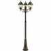 Street lamp Brilliant Black Metal - Декорация и Осветление<<<Дом Градина<<<BigBuy&&&Лампи<<<Декорация и