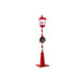Street lamp DKD Home Decor White Red 30 x 30 x 180 cm - Декорация и Осветление<<<Дом
