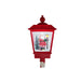 Street lamp DKD Home Decor White Red 30 x 30 x 180 cm - Декорация и Осветление<<<Дом