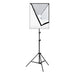 Studio set Puluz LED softbox 50x70cm tripod LED bulb 1 pc PU5070EU - Softboxes<<<Photo studio<<<Photo