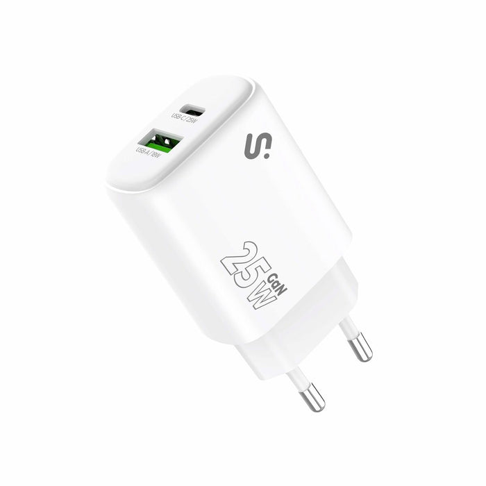Wall Charger Subblim SUBCHG-6G2510 White 25 W