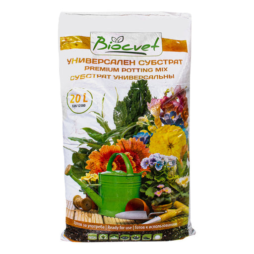 SUBSTRATE UNIVERSAL 20L BIOCOLOR - Почви<<<Торове почви и тревни смески<<<Градина<<<Praktiker