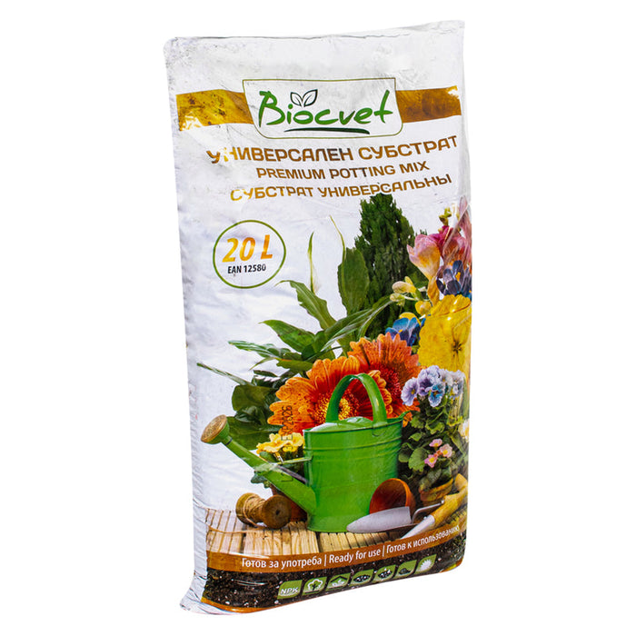 SUBSTRATE UNIVERSAL 20L BIOCOLOR - Почви<<<Торове почви и тревни смески<<<Градина<<<Praktiker
