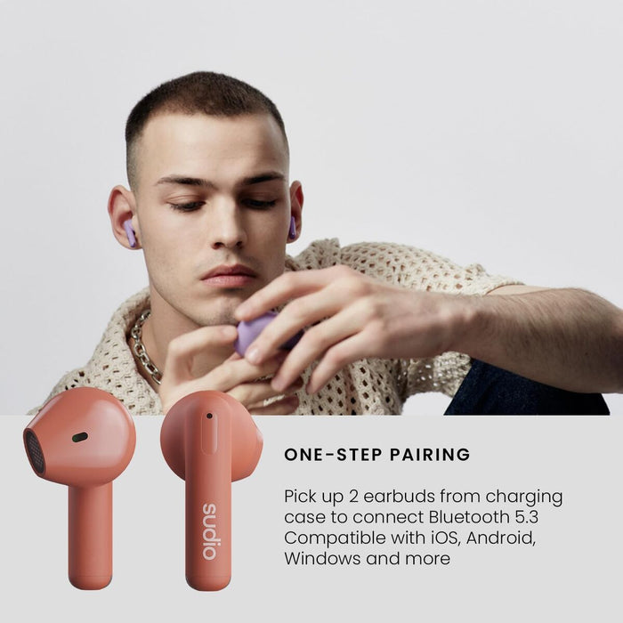 Headphones Sudio A1 Orange